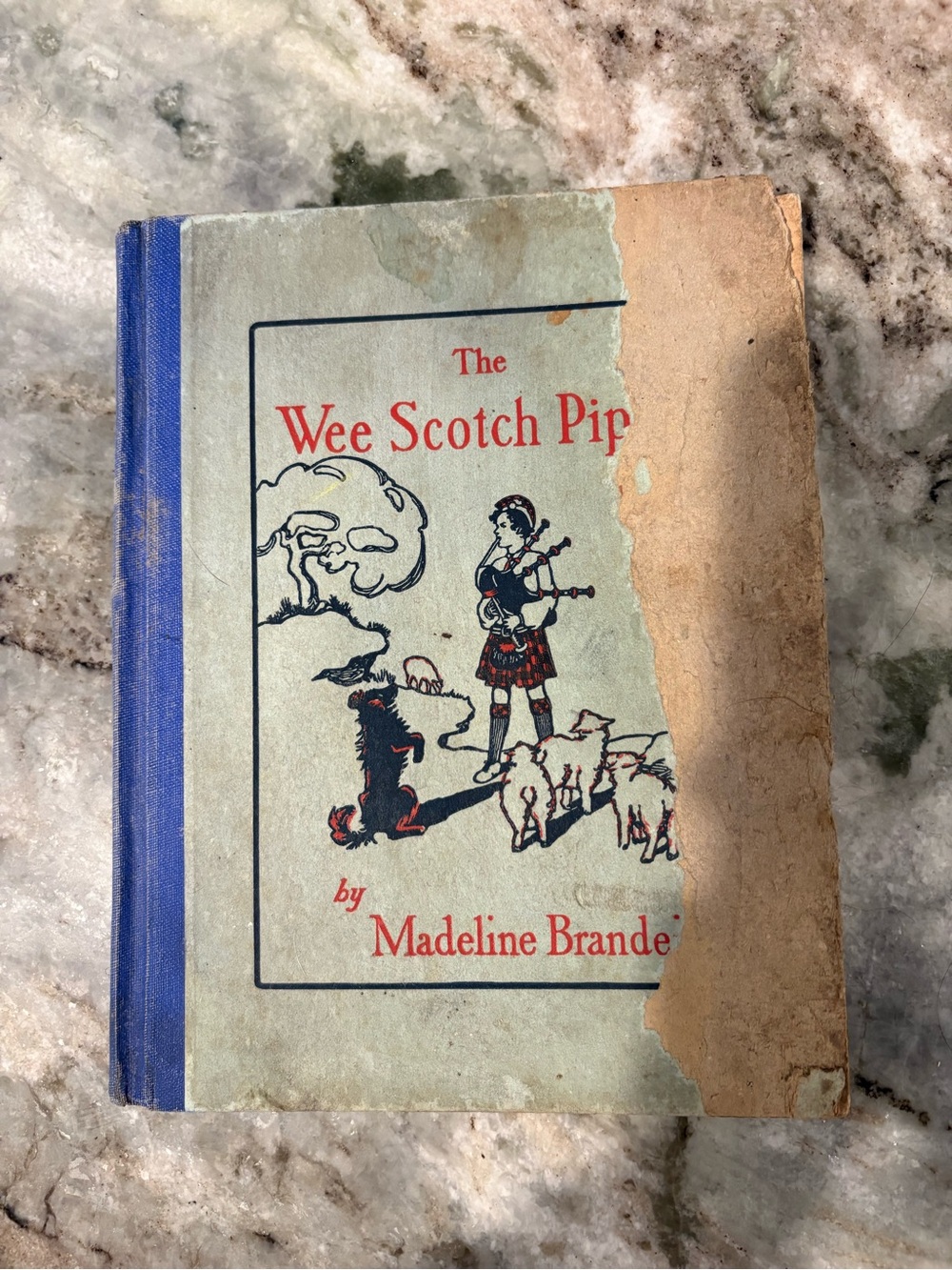 The Wee Scotch Piper Vintage Book